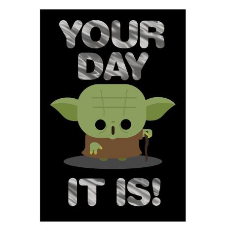 Star Wars Yoda Father's Day Card £2.80